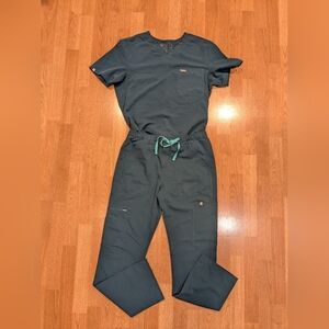 Figs bonsai green scrub set, M